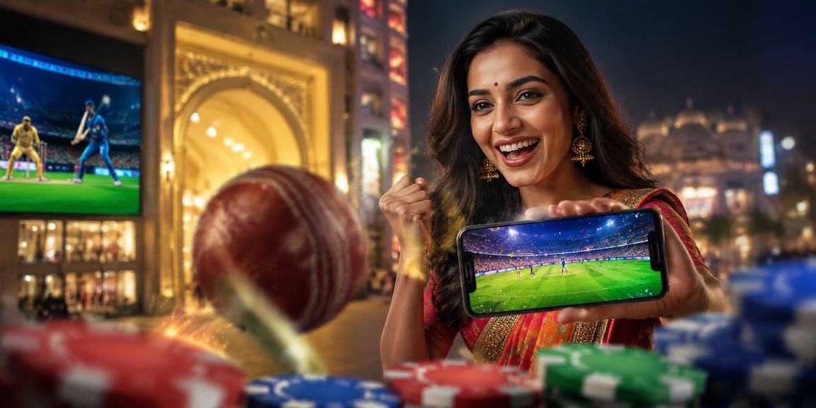 Dealer shuffling Andar Bahar cards